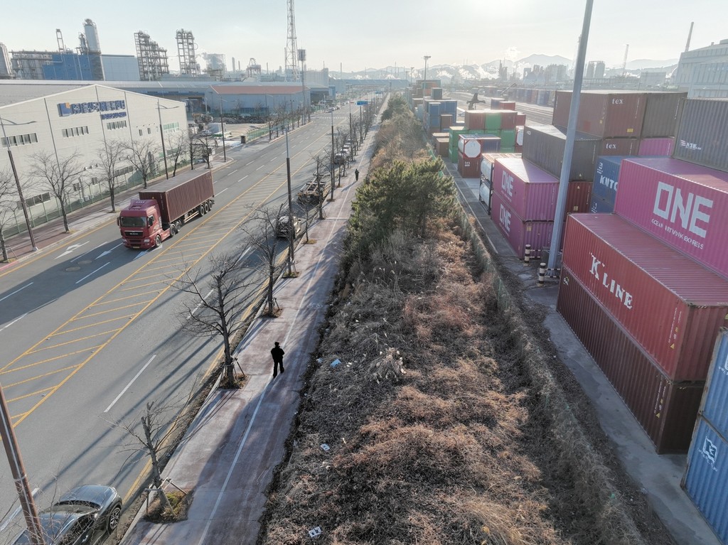 울산신항지구 모습 [울산시 남구 제공. 재판매 및 DB 금지]