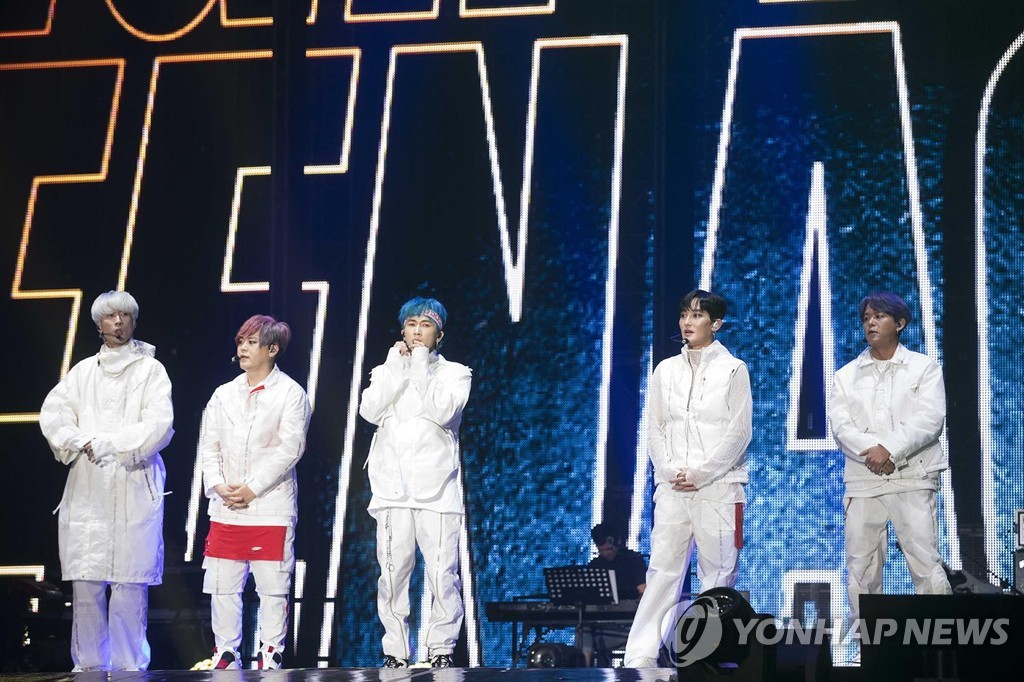 H.O.T. 콘서트 2019년 09월 20일 서울시 구로구 고척돔에서 H.O.T. 공연 