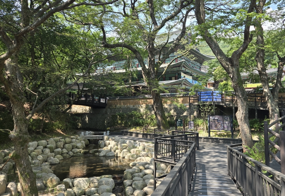 화계사 사찰림 치유의 숲길 [강북구 제공. 재판매 및 DB 금지]