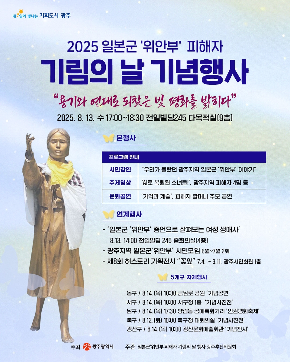 위안부 기림의 날 기념행사