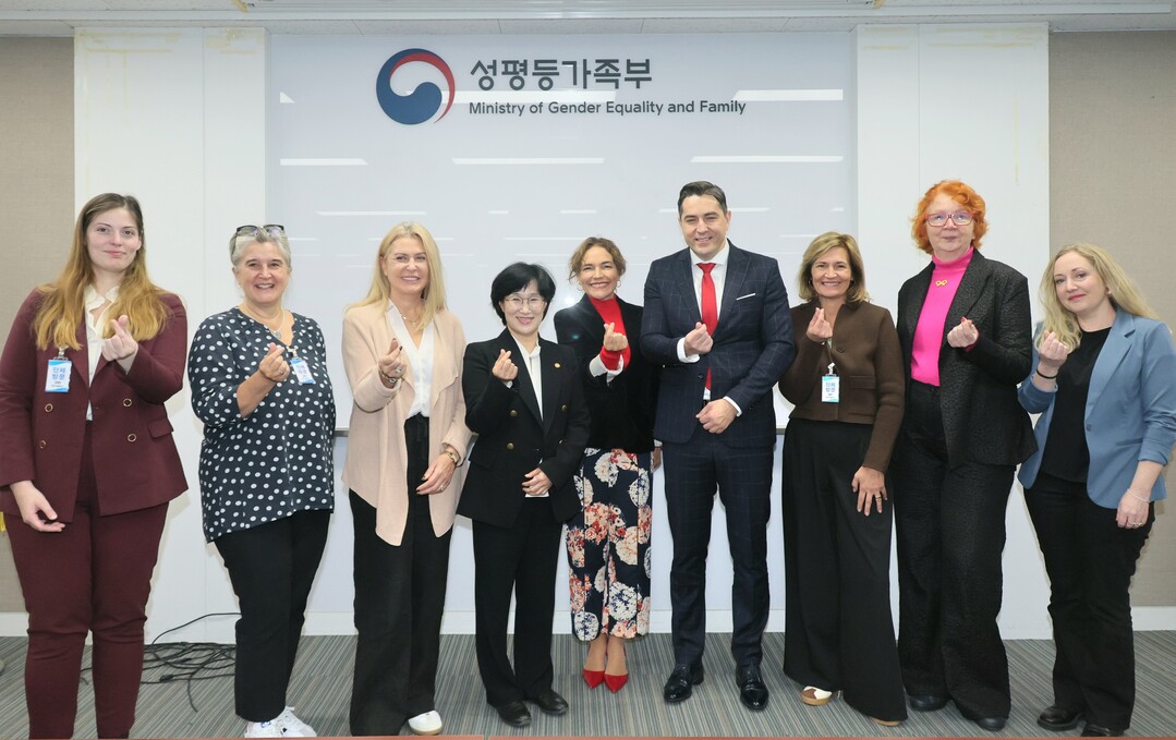 성평등가족부, 유럽의회 여성인권성평등위원회 방한의원담 면담