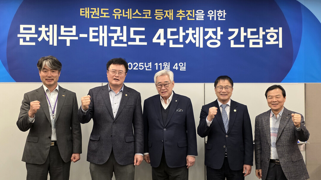 문체부, 태권도 유네스코 등재 추진 논의