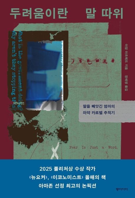 딸을 빼앗긴 엄마의 마약 카르텔 추적기…<신간> '두려움이란 말 따위'