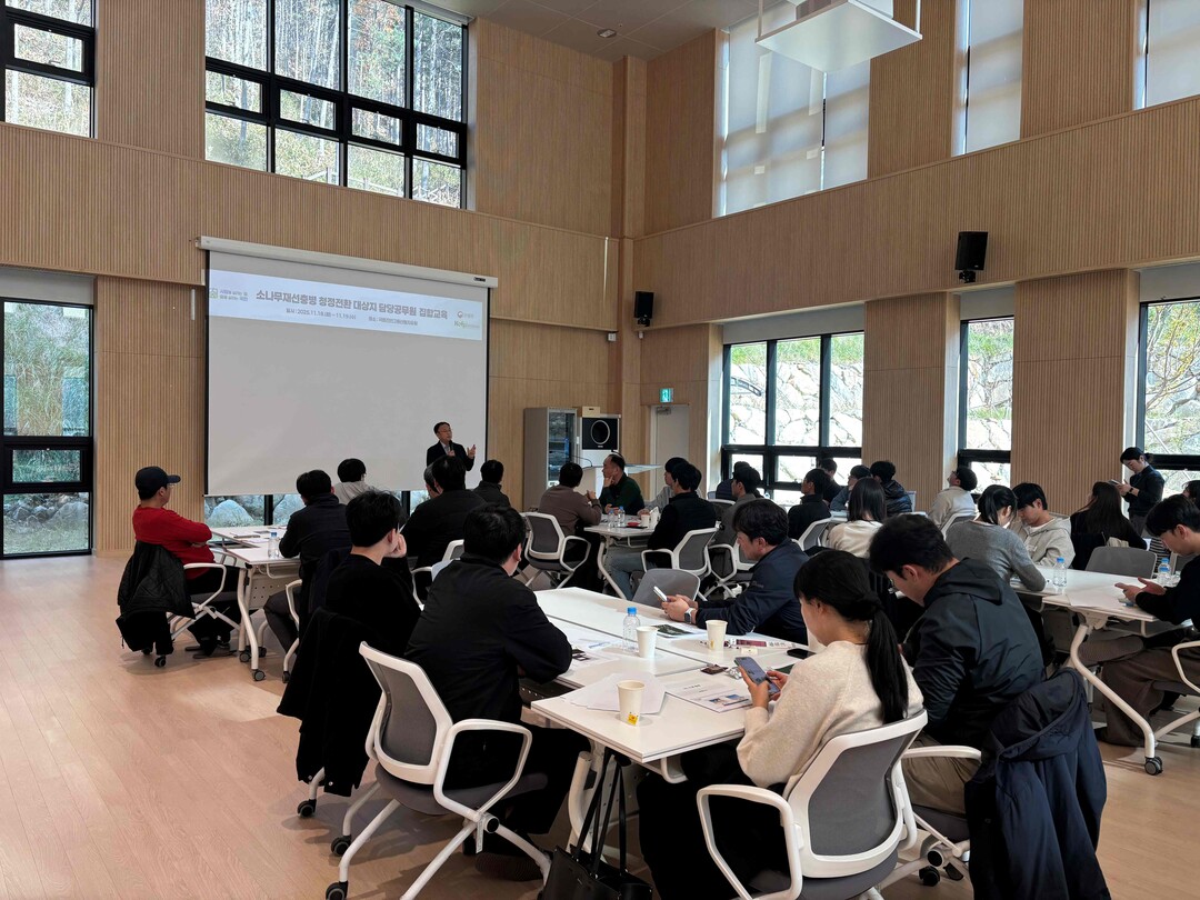 산림청, 소나무재선충병 청정지역 전환 로드맵 마련