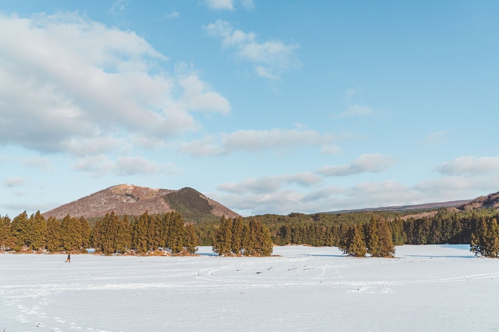 눈 쌓인 바리메오름 [제주관광공사 제공. 재판매 및 DB 금지]
