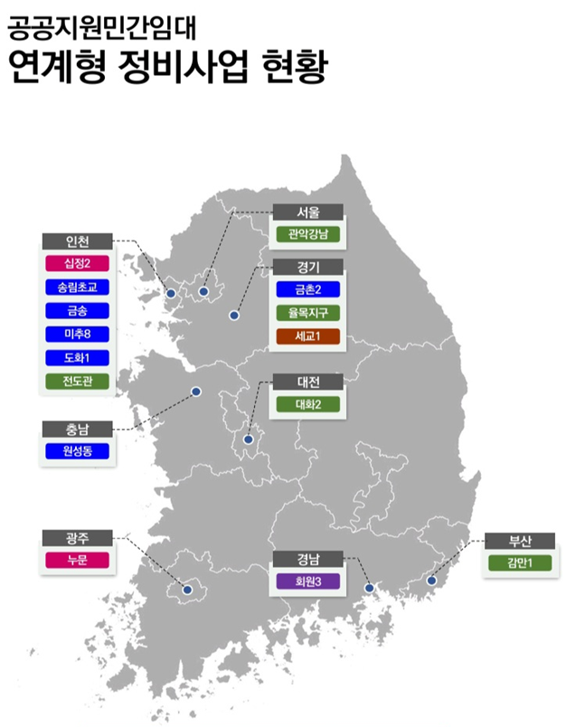 공공지원민간임대 연계형 정비사업 시세...