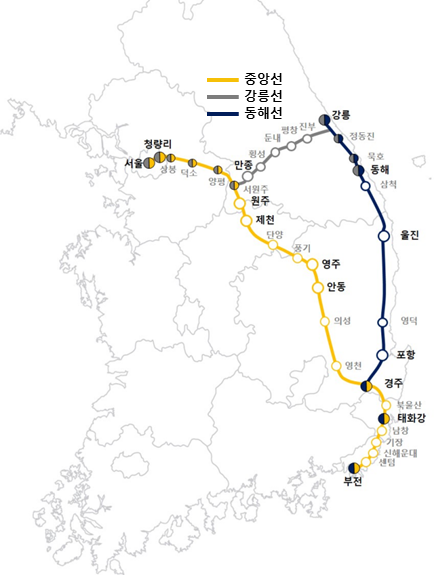 서울~부산, 강릉~부산 'KT...