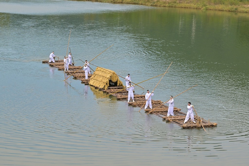 정선아리랑제 뗏목시연 [정선군 제공. 재판매 및 DB 금지]