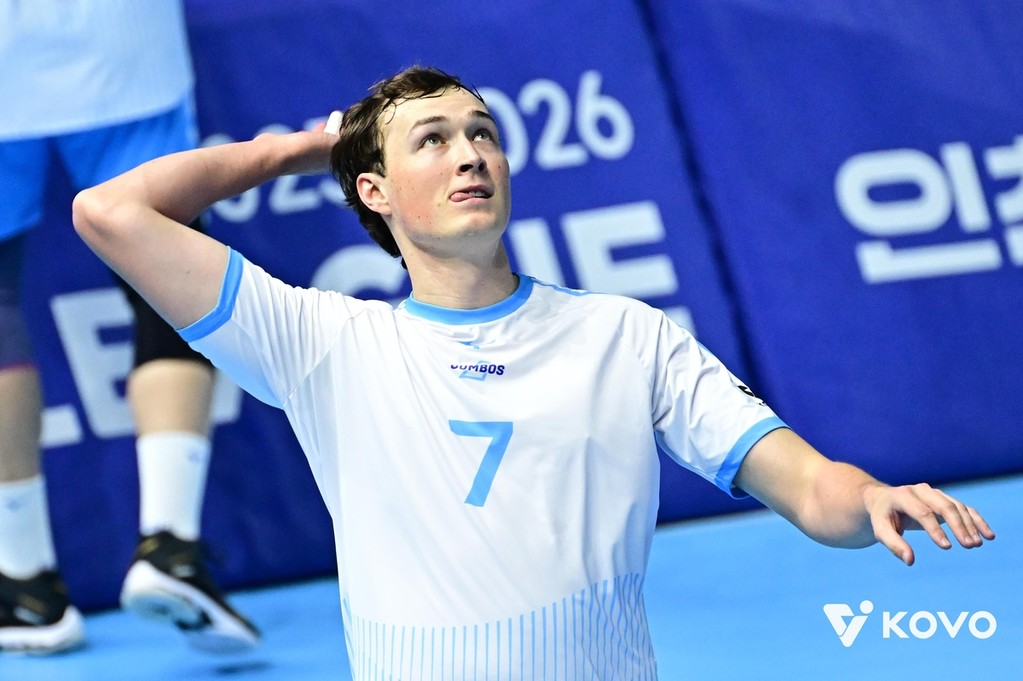 대한항공의 새 아시아쿼터 선수 이든 [한국배구연맹 제공. 재판매 및 DB 금지]