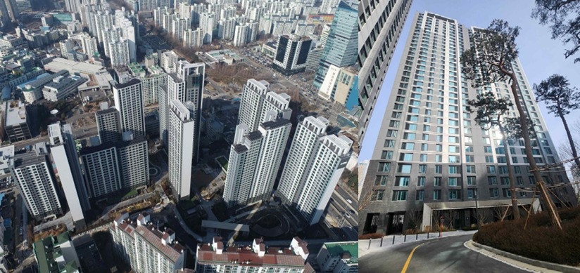 안양 호계온천 주변지구(아크로베스티뉴) 및 청년임대주택 모습 [안양시 제공. 재판매 및 DB 금지]