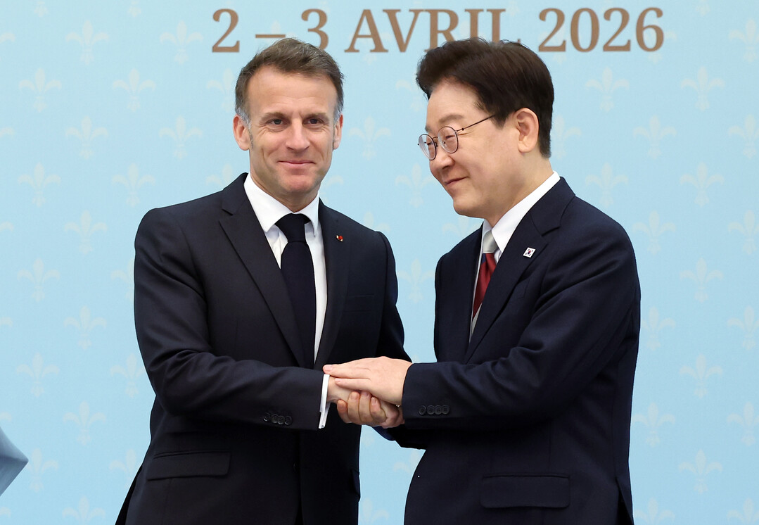 李대통령 "韓·佛, 호르무즈 해협 안전 수송로 확보 협력하기로"