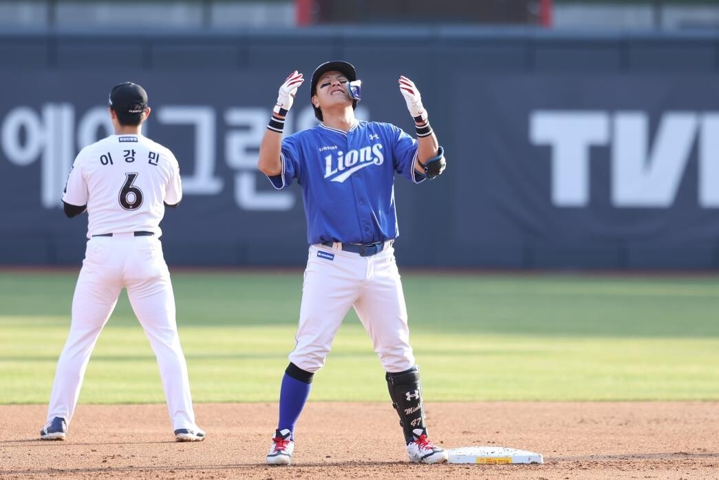 '강민호 결승타' 삼성...