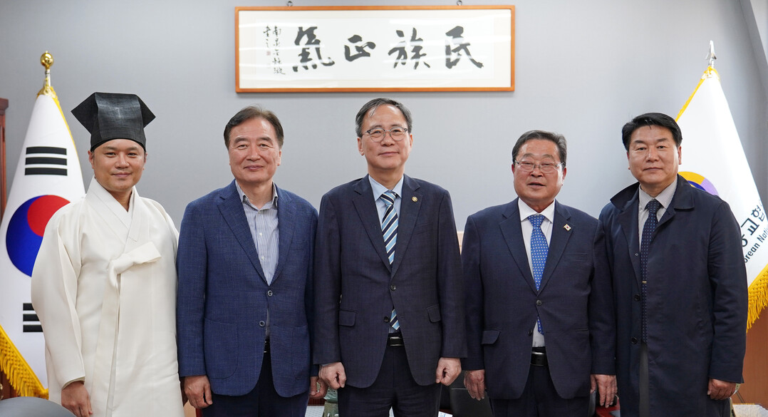 문화체육관광부 김영수  제1 차관 ‘한국민족종교협의회 회장 예방