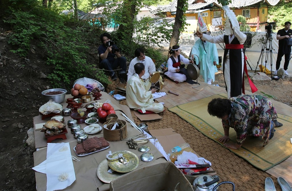 상두산 산멕이 행사 [삼척시 제공. 재판매 및 DB 금지]