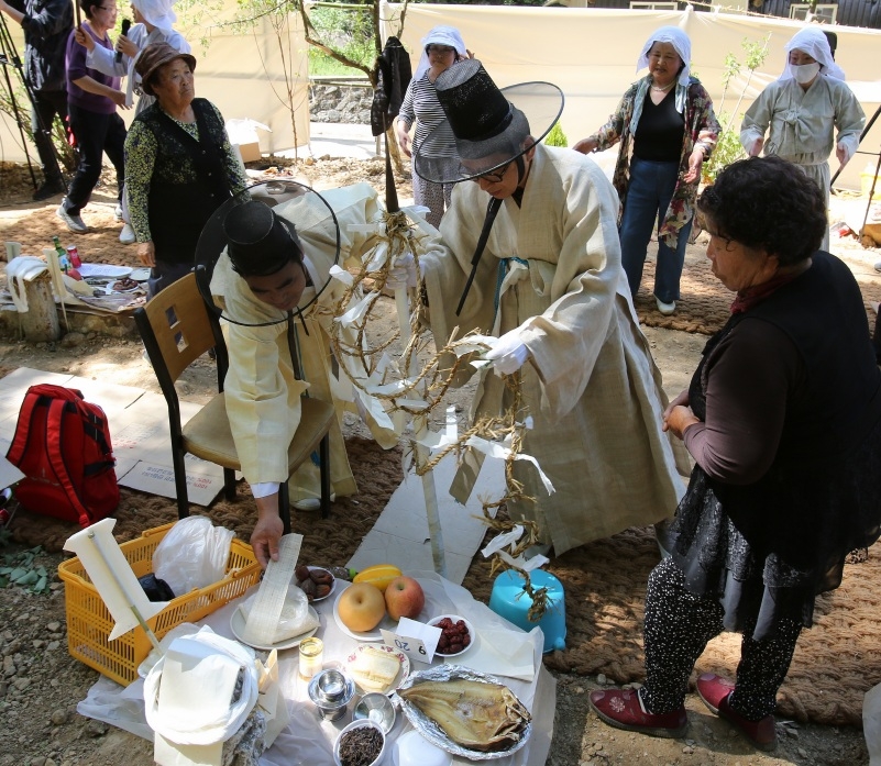 상두산 산멕이 행사 [삼척시 제공. 재판매 및 DB 금지]