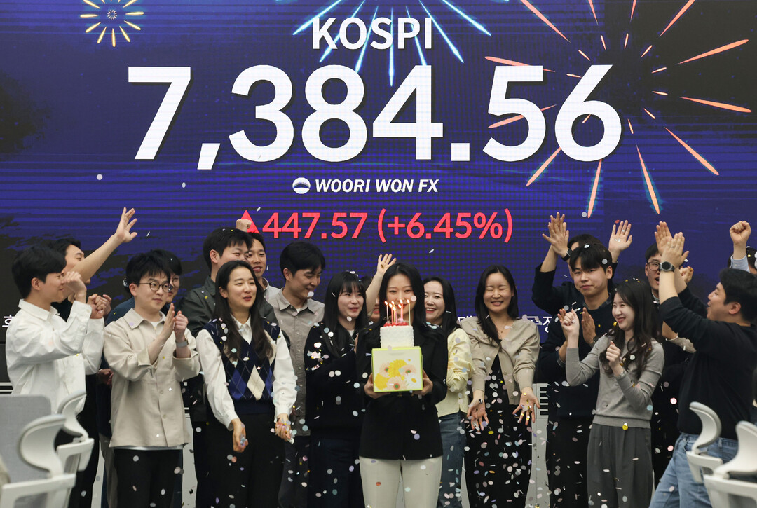 [코스피 7,000시대] '6천피'서 불과 47거래일…'초고속 랠리' 신기록 행진