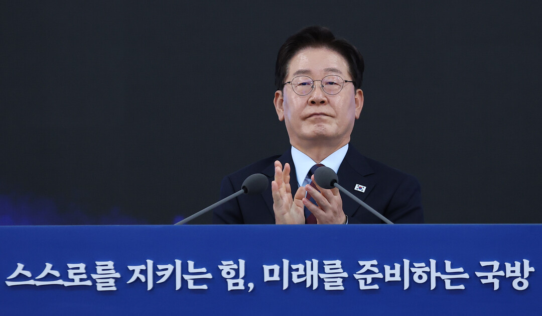 이 대통령 "핵잠, 한반도평화 스스로 책임지겠다는 의지의 상징"