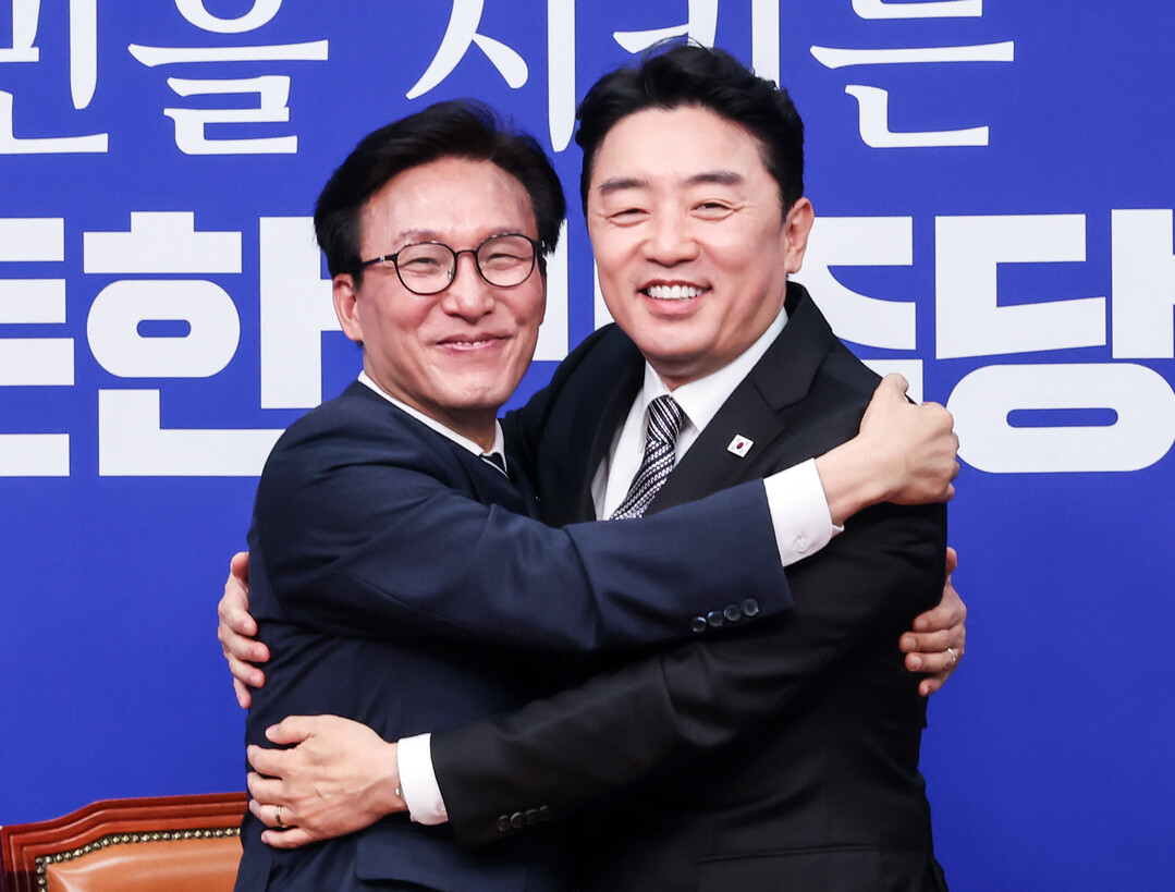 김민석·강훈식 첫 상견례..."당청 원팀으로 긴밀히 소통"