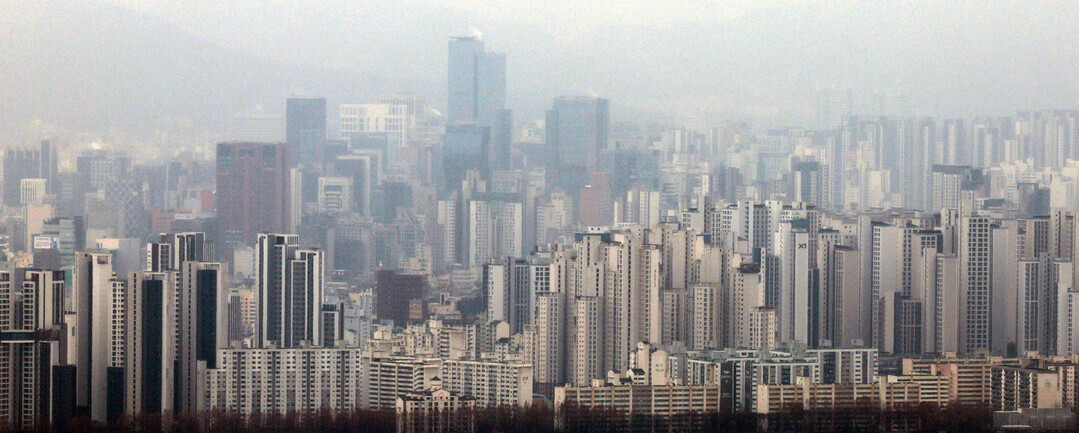 서울 시내 아파트 모습[사진제공 연합뉴스]&nbsp;