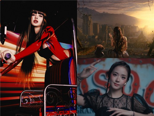 그룹 블랙핑크 리사(왼쪽)와 지수(오른쪽) [소니뮤직엔터테인먼트코리아, 블리수 제공. 재판매 및 DB 금지]