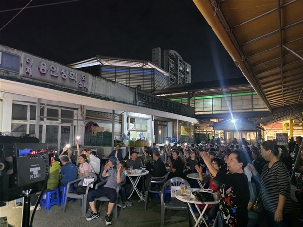강북구 수유전통시장에서 열린 야장 행사 [서울시 제공. 재판매 및 DB 금지]